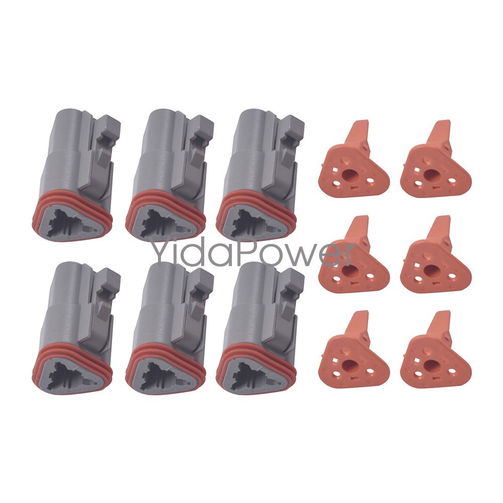 US Connector Plug KIT 1750PCS With Crimp Tool Automotive #DT-KIT3-TR
