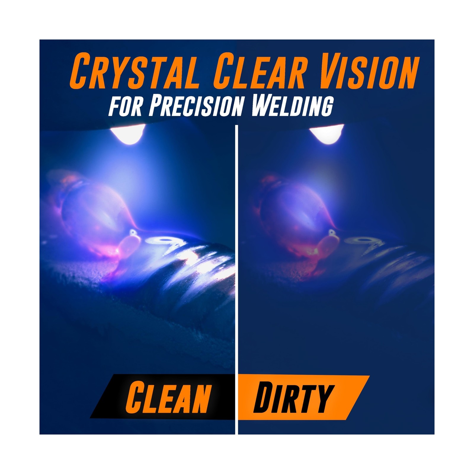 Mutt Tools 25 Pack Clear Welding Lenses 2×4.25 – Premium 0.04″ … FAST USA SHIP