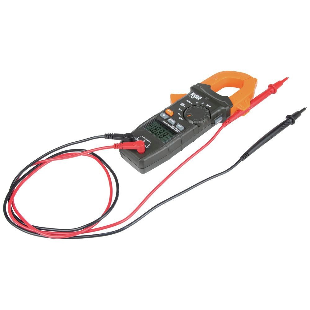 Klein Tools CL120KIT CAT III 600V Clamp Meter Electrical Test Kit w/ Case New