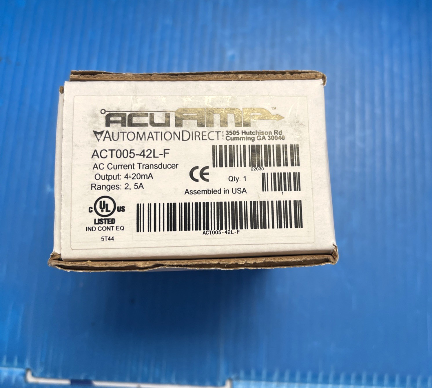 Automation Direct ACUAMP AC Current Transducer ACT005-42L-F (L5B1)