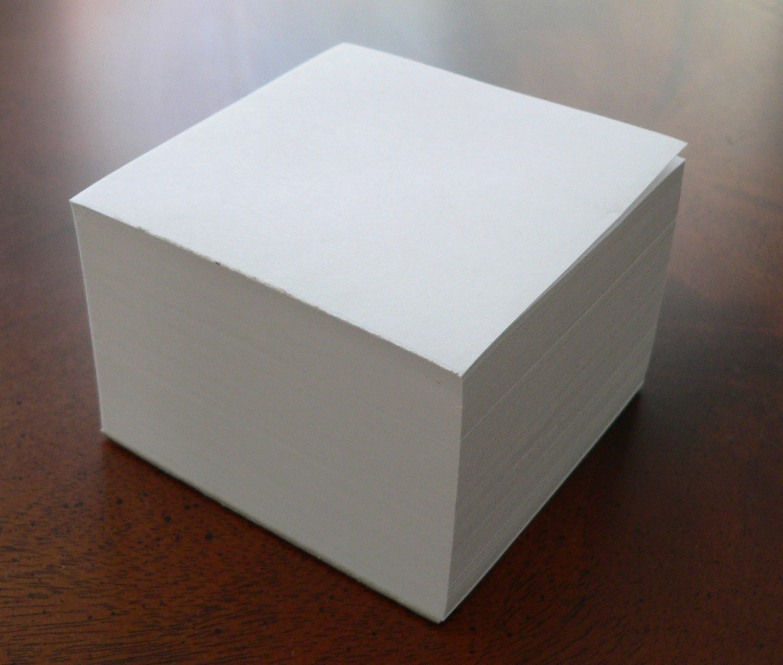 Blank Note Paper Cubes – #70 Stock-Loose Sheets 4″ x 4″