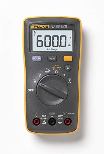 Fluke 107 AC DC Current Handheld Digital Multimeter 4367953
