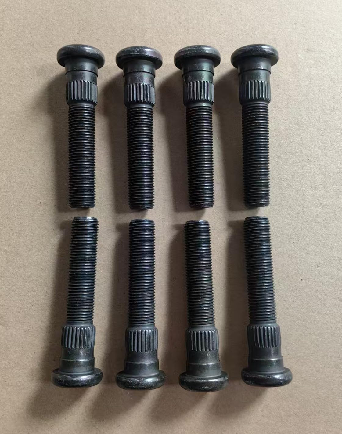 8Pcs 9/16-18 Serrated Wheel Stud Bolts 610-563 3.0 In. UHL Replacement for 1977-