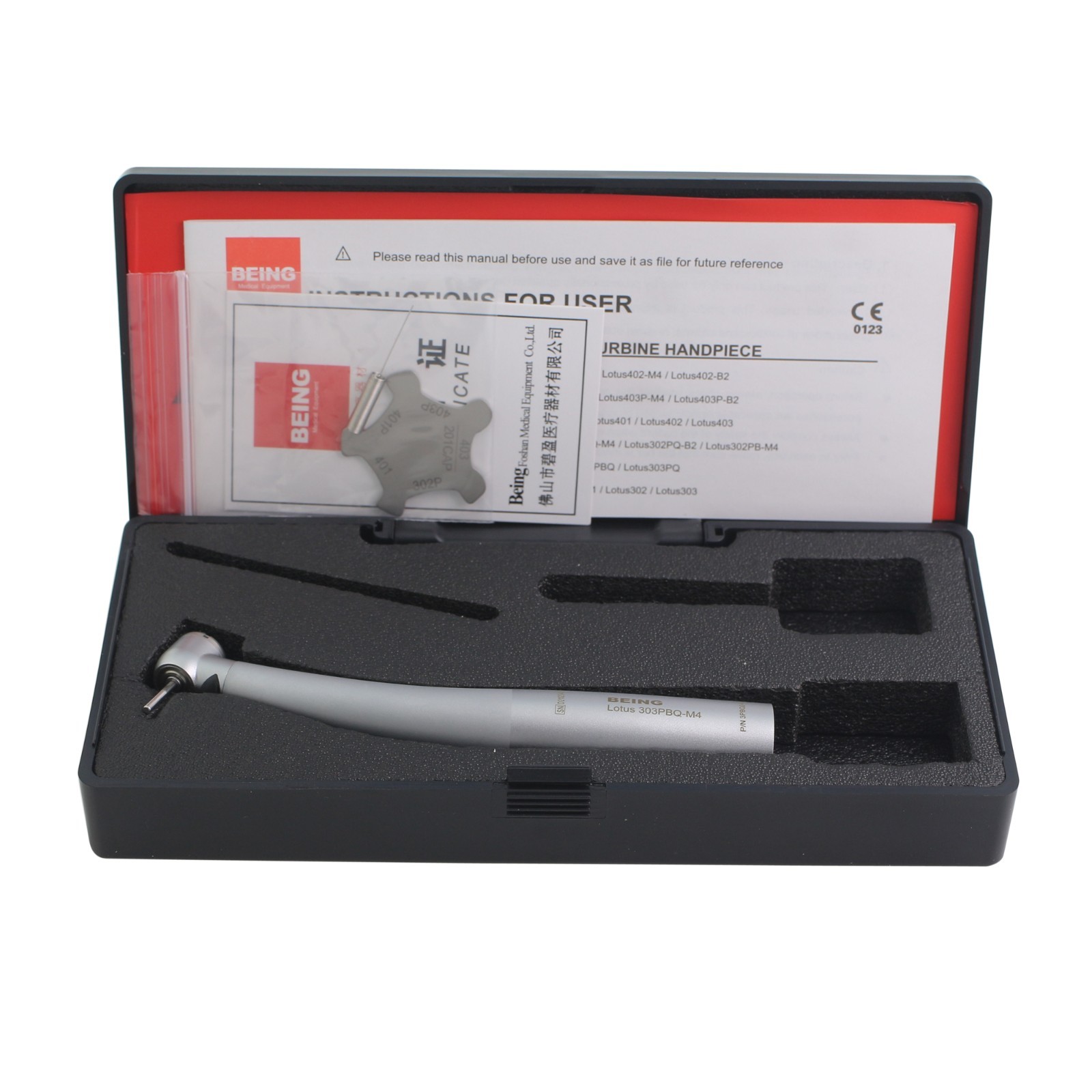 BEING Dental High Speed Turbine Handpiece Fiber Optic For KaVo MULTIflex Coupler