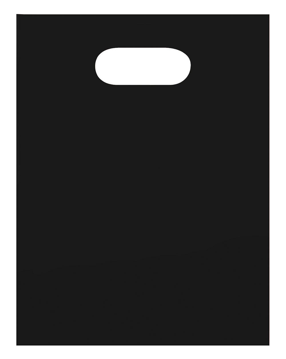 Small Low Density Black Merchandise Bags – 9″ x 12″- Case of 1,000