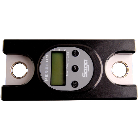 SAGA Industrial Crane Scale 220lb/100kg X 0.2lb 0.1kg Mini Digital Hanging Scale