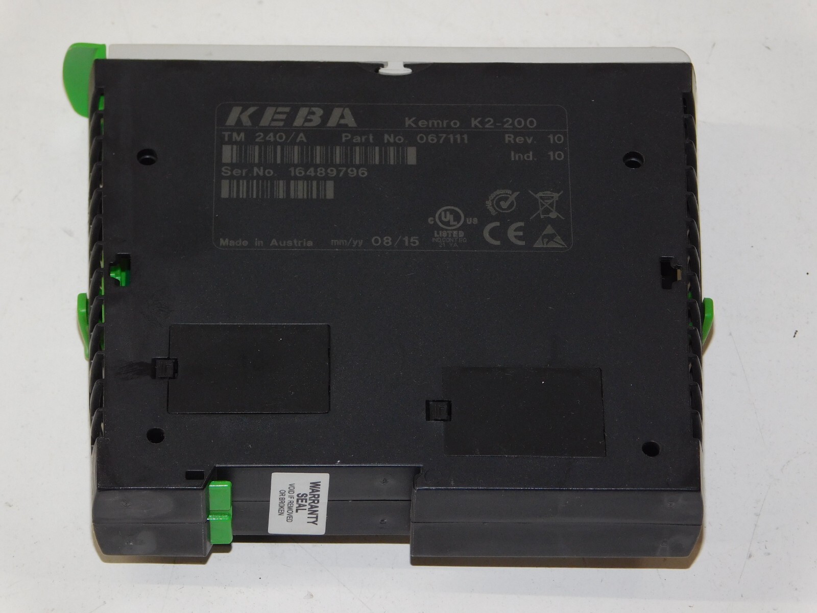 Keba Kemro K2-200 TM 240/A Digital Input Interface Module 067111 Unit Austria