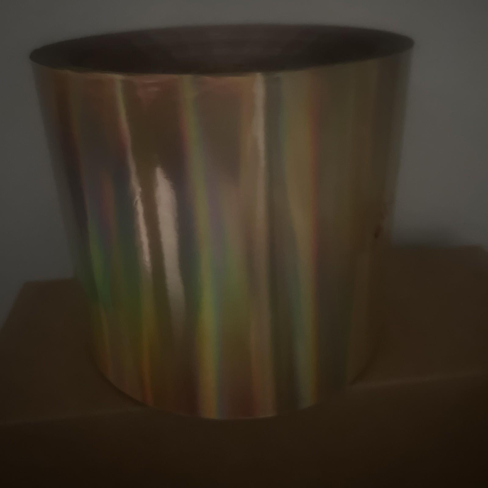 Gold Holographic Hot Stamping Foil – No Pattern