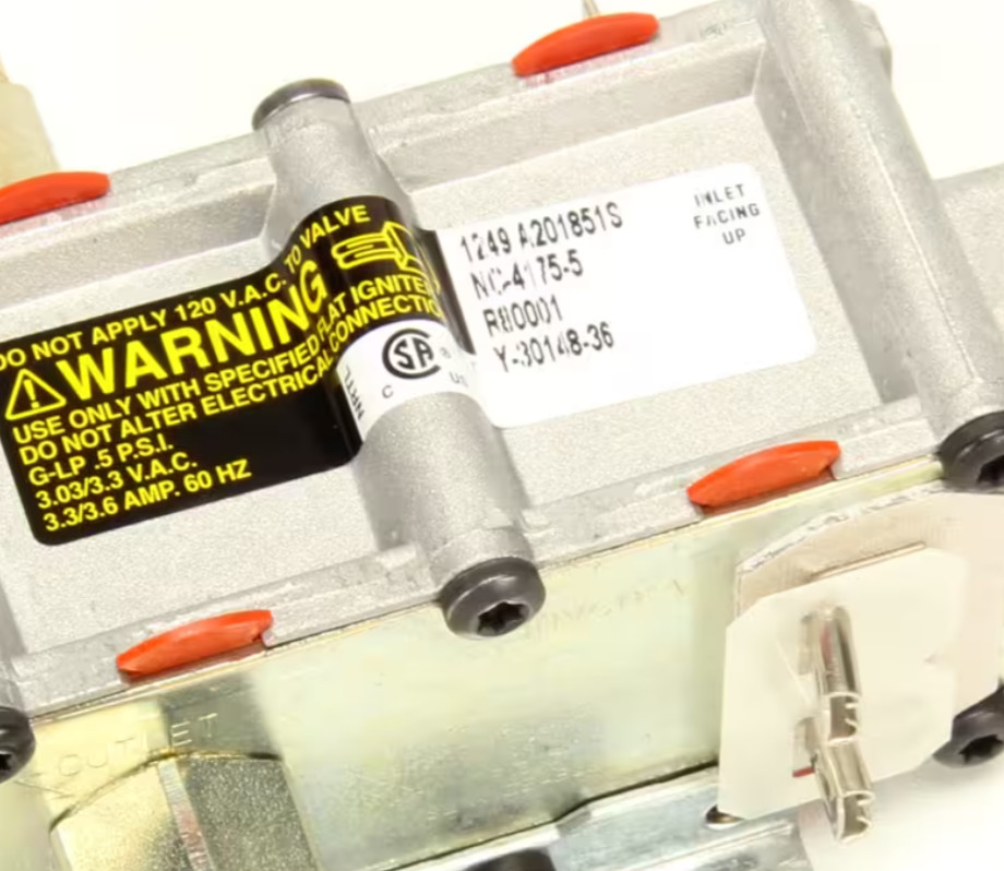 American Range 1249A201851S, R80001, Y-30148-36, Valve, Dual Safety Vertical