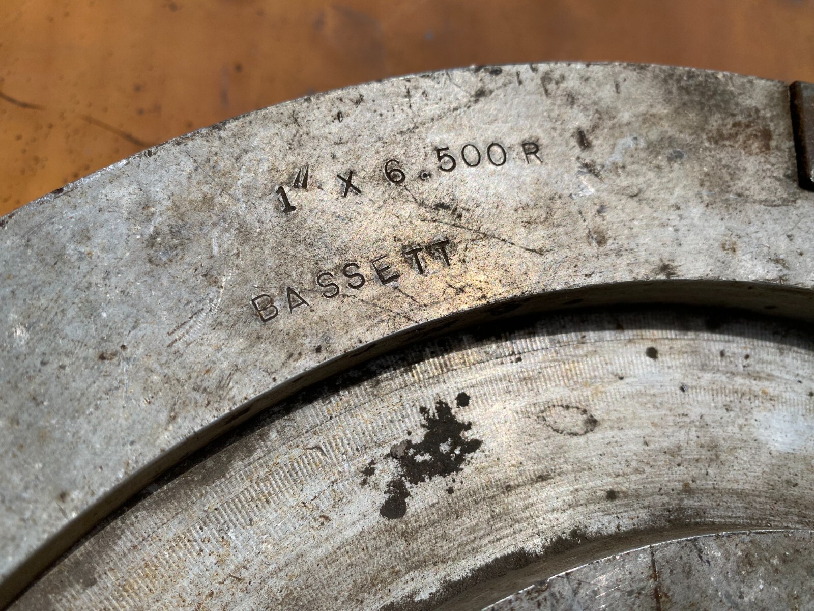 BASSETT 1″ X 6.500 R PIPE TUBE BENDER DIE