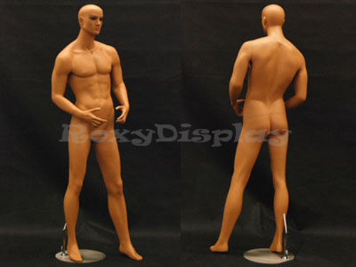 Tan skin young male mannequin Dress Form Display #MD-HAM24