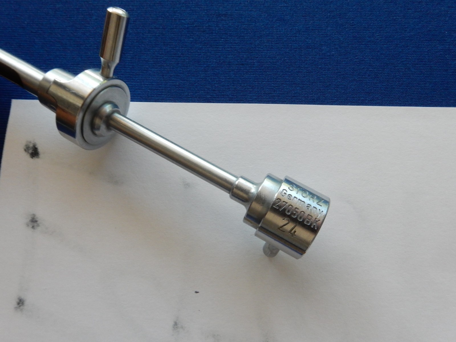 Storz 27050BK Visual Obturator for Sheaths 24/26 Fr
