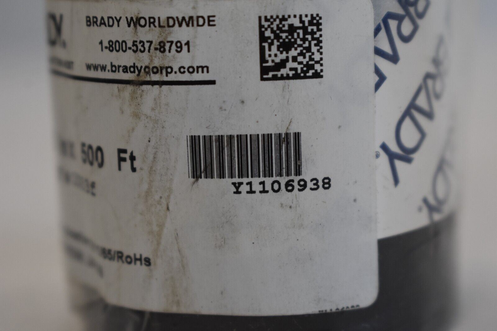 Brady Label Tag Polyester 2.05″ x 500′ 2D Y1006938 2053f0194