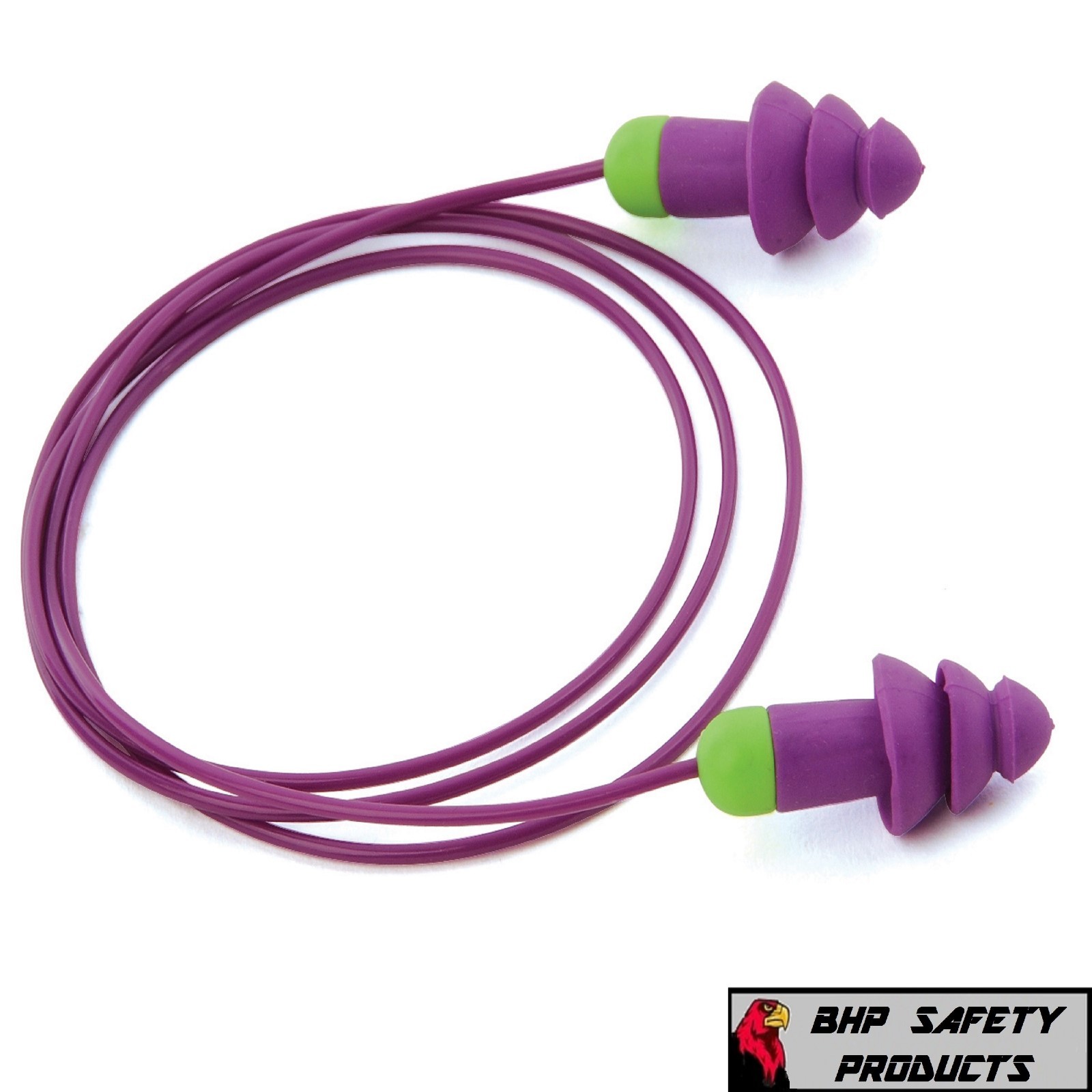 (3 PAIR) MOLDEX ROCKETS 6405 REUSABLE CORDED EAR PLUGS WITH CARRY CASE NRR 27
