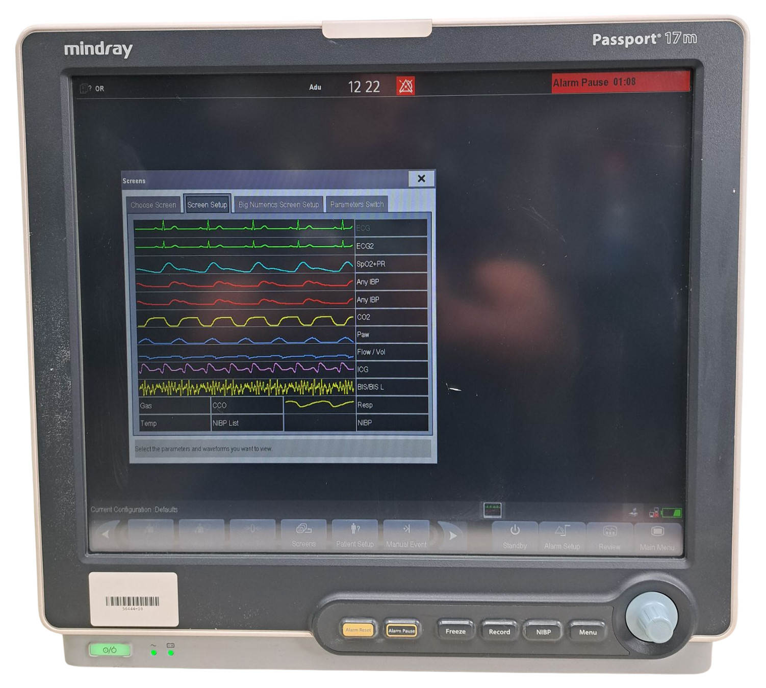 MINDRAY PASSPORT 17M PATIENT MONITOR !