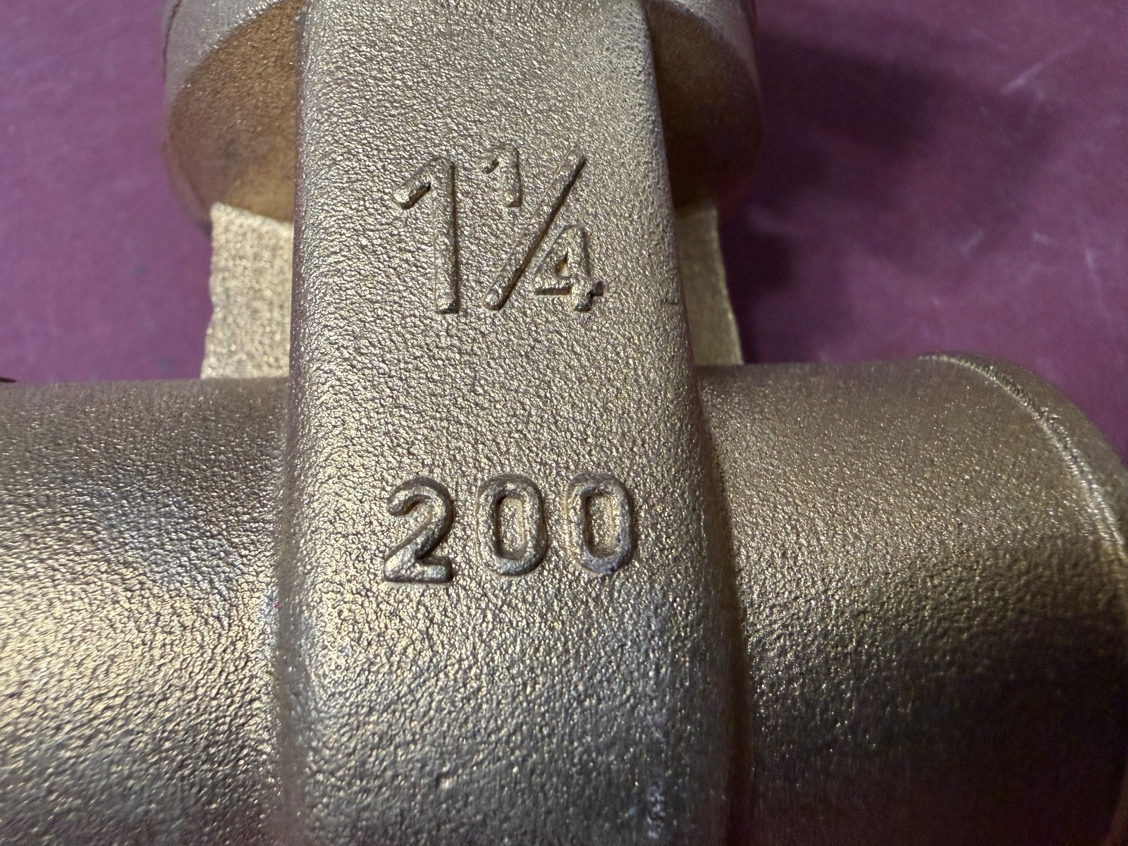 Red White Valve Corp. Brass Gate Valve 1-1/4″, 200 WOG. FIG #268, FREE SHIPPING