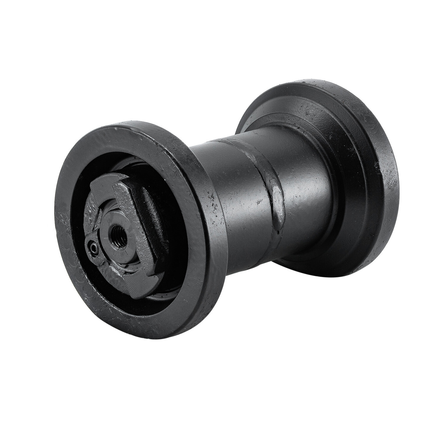 1PCS Roller Bottom Roller For Kubota U55-4 Undercarriage Excavator Track Black