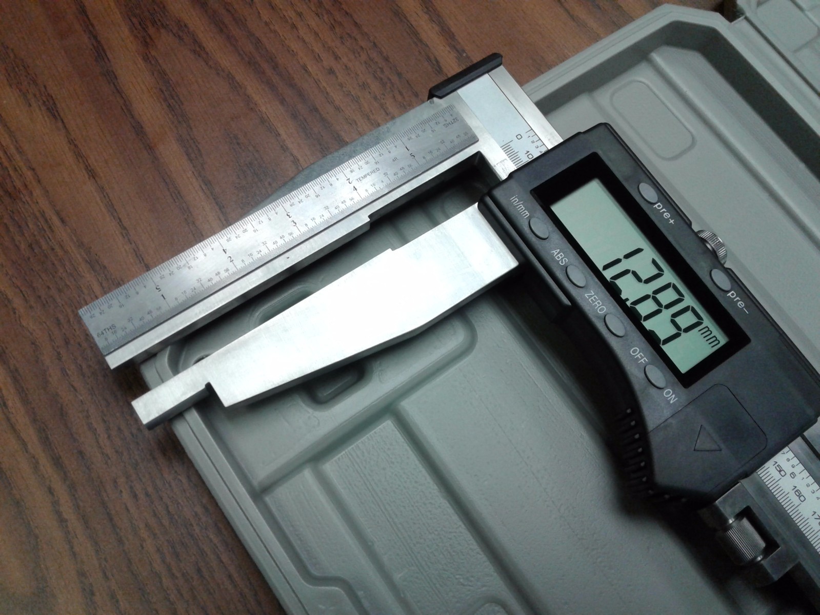 40″/1000mm ELECTRONIC DIGITAL CALIPER heavy duty long jaw-X-LARGE SCREEN