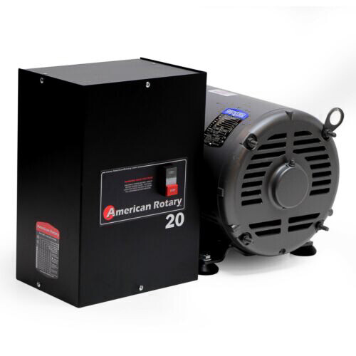 American Rotary Phase Converter AR20 – 20 HP 1 to 3 Three PH Made is USA