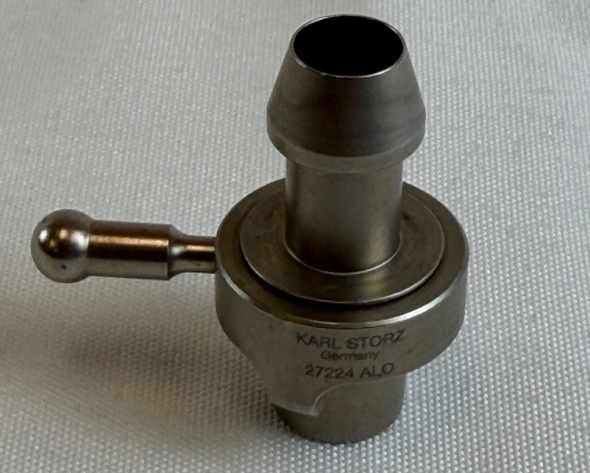 Karl Storz 27224ALO Connector For Ellik Evacuator Urology