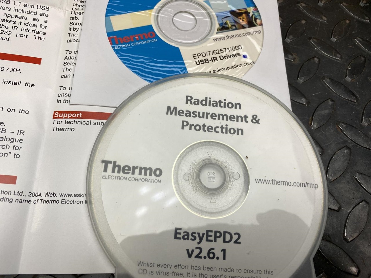 Thermo Electron ACT5 USB Dosimeter Reader w/ EasyEPD2 Software