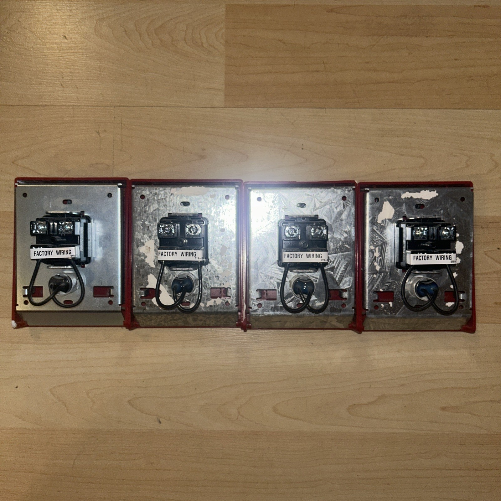4-Simplex Addressable Double Action Manual Fire Alarm Pull Station 4099-9003