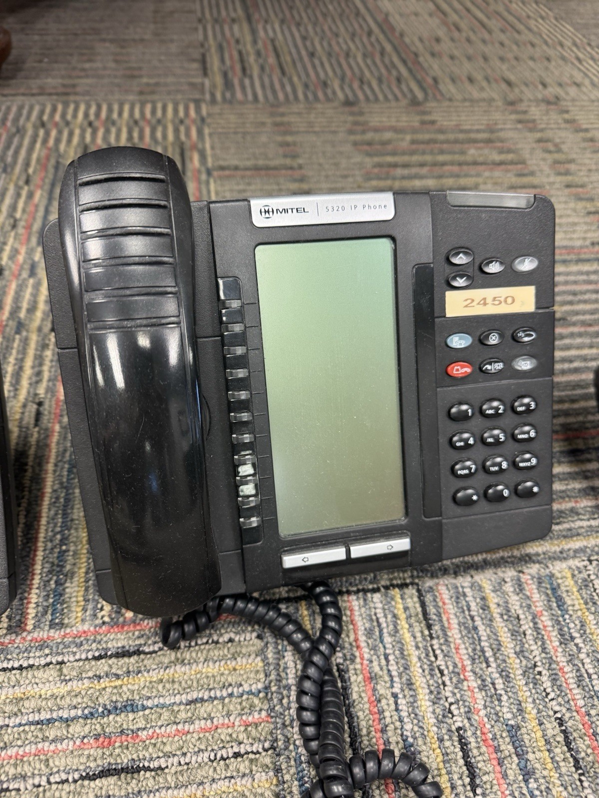 Mitel 5320e IP Phone w/Backlit Display (50006634) – Used Tested – B Grade