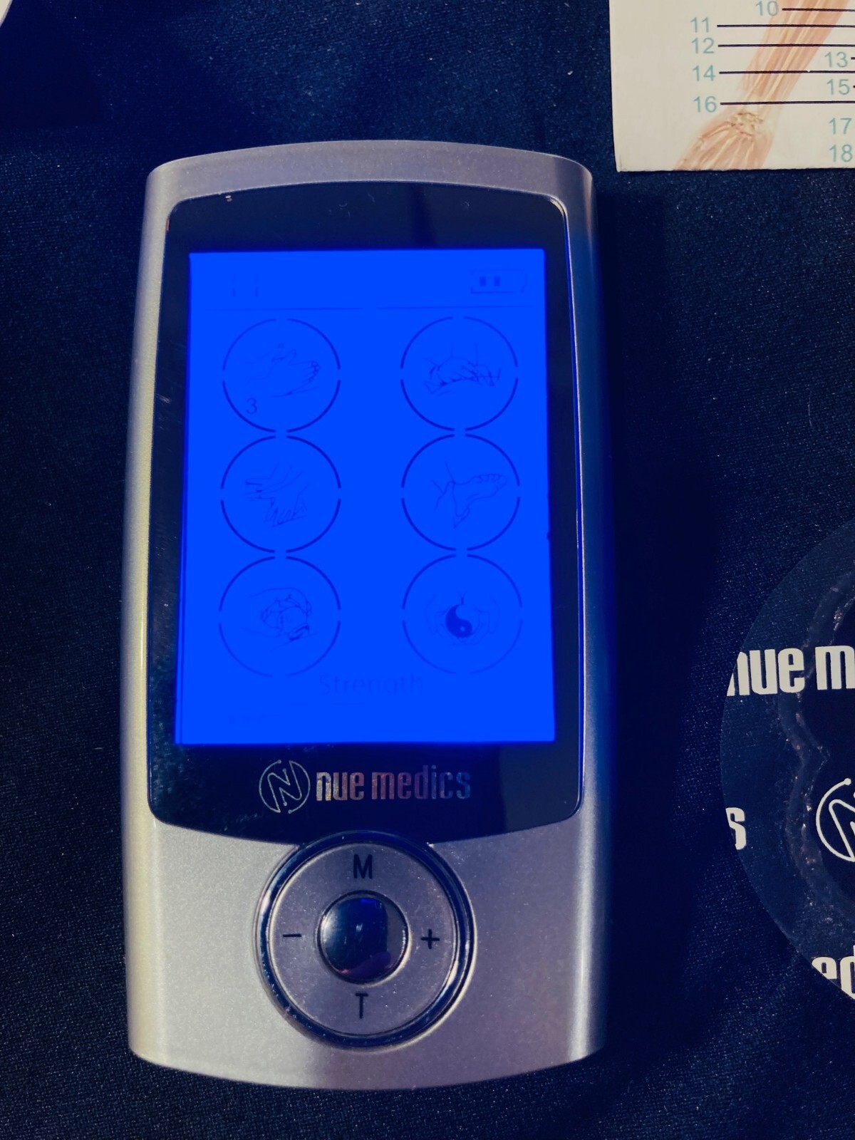 TENS EMS Unit Pro Rechargeable Muscle Stimulator 24 Mode plus extra accessories