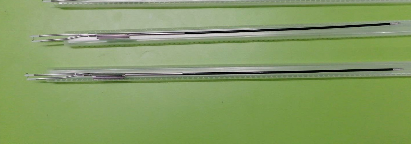 2pc Hysteroscopy Urology Bipolar Cutting Loop Electrodes 2.9mmx280mm Reusable