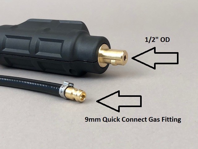 12′ CK Worldwide 17 Series Flex Neck Tig Torch fits AHP 201XD 2015 200x