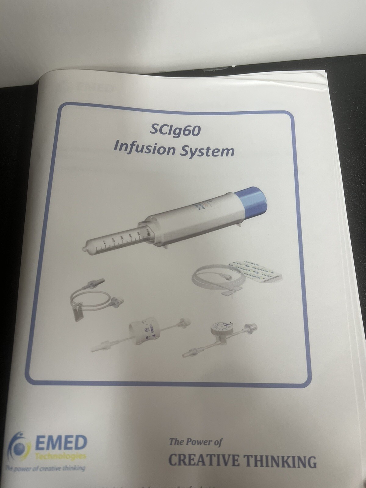EMED Technologies SCIg60 Infuser FP-0010002, Medical Products – NEW