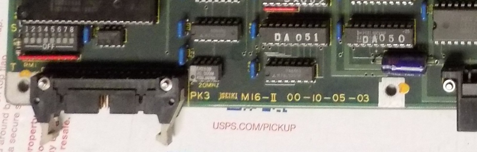 SEIKI M16-II 00-10-05-03 printed circuit board PCB