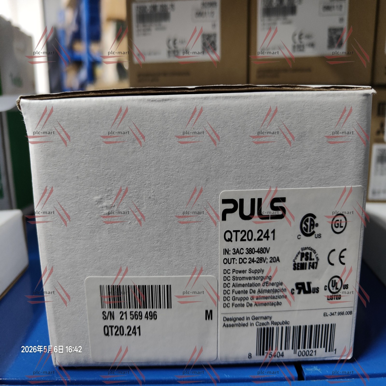 1pc New Puls QT20.241 Real US local Stock Free Fast shipping with warranty