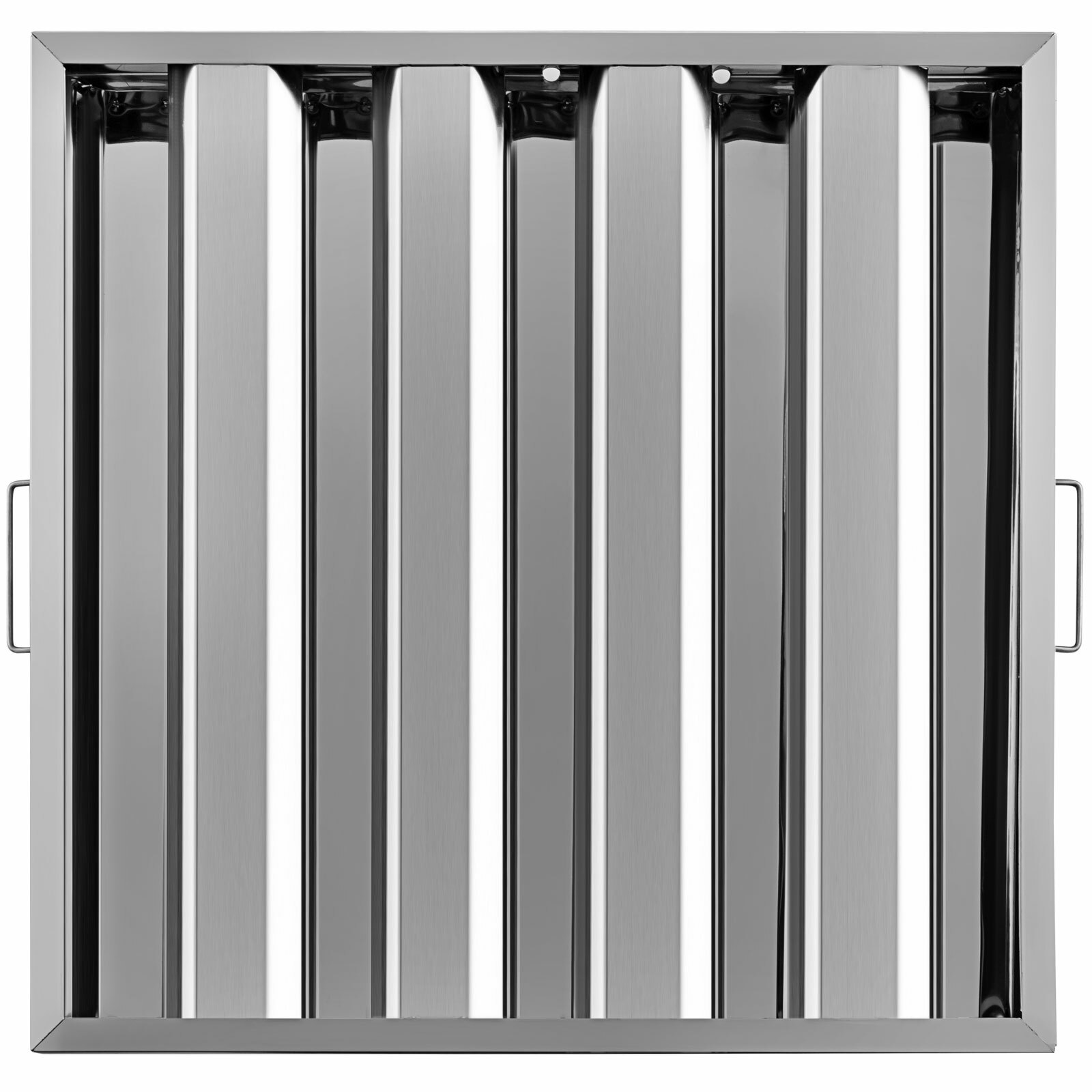 VEVOR 6PCS 20″x20″ Stainless Steel Hood Grease Commercial Exhaust Filter Baffle