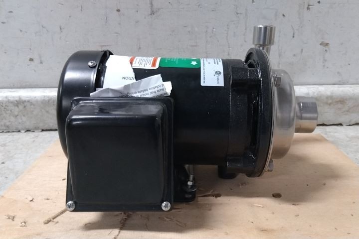 Dayton 4JMX1A 3/4 HP 3450 Max RPM 208-230/460VAC Centrifugal Pump