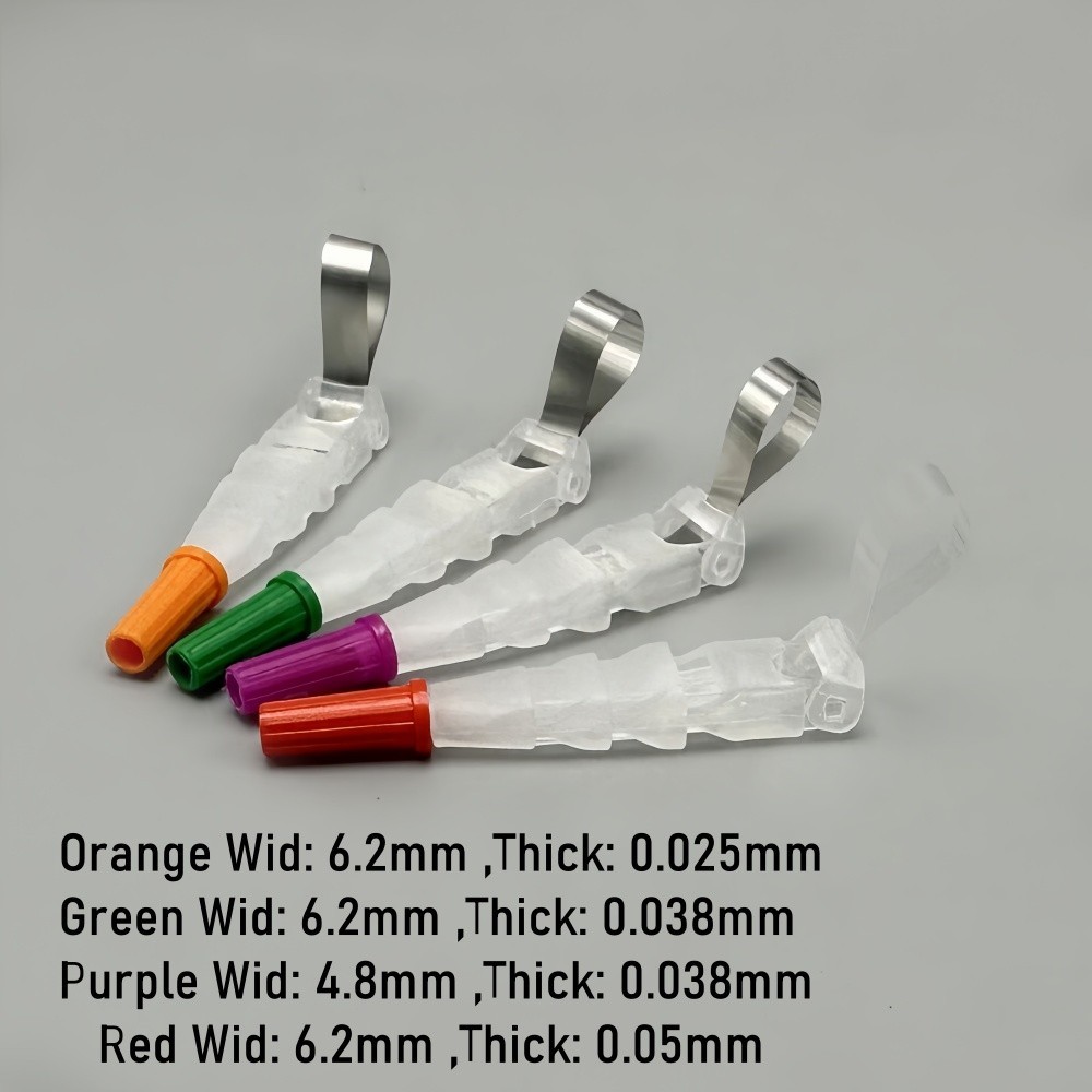 24Pcs Dental Pro Matrix Bands Adjust Matrix Matrices System Clamp with Handle