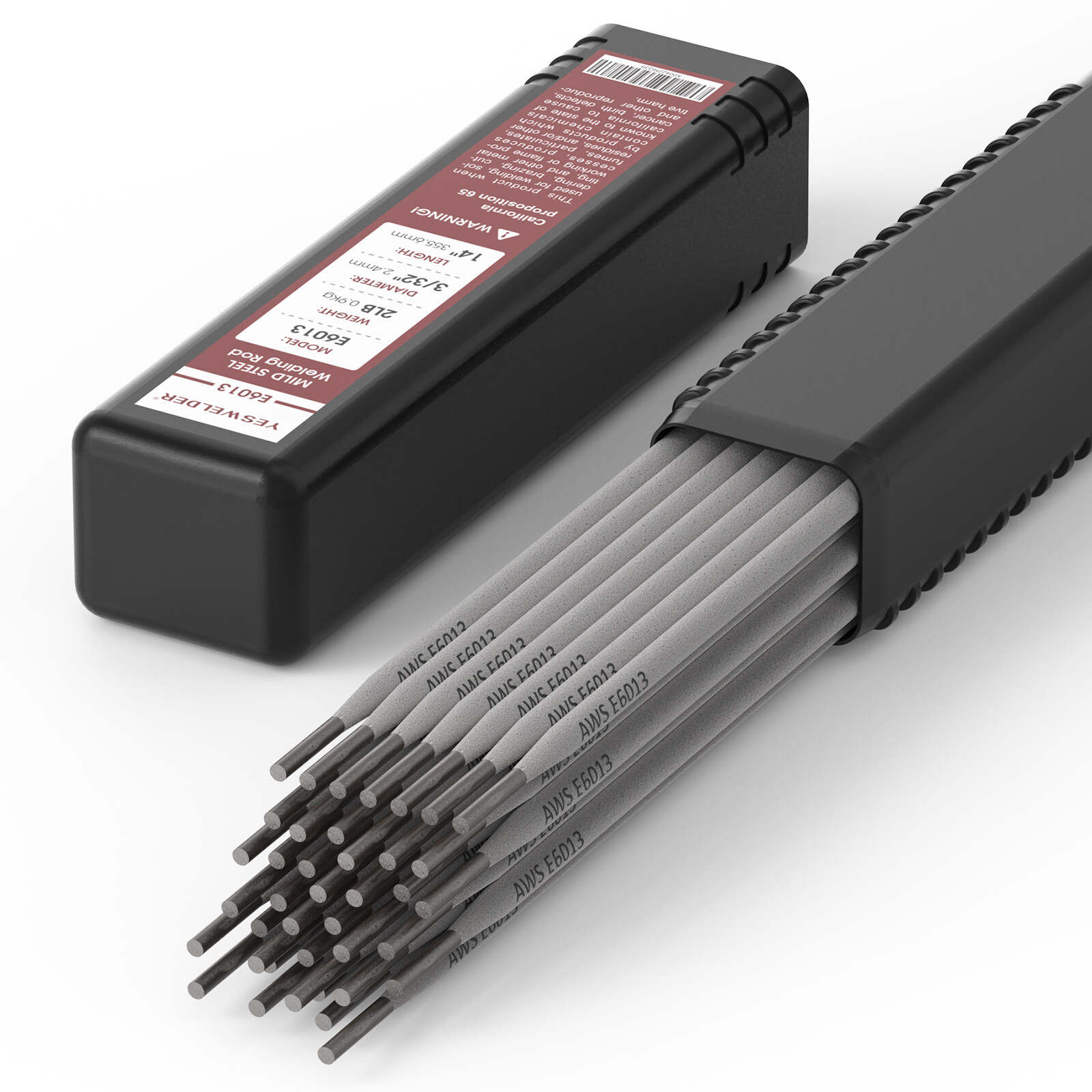 YESWELDER E6013 3/32”, 1/8”, 5/32” Welding Rod Carbon Steel Stick Electrodes