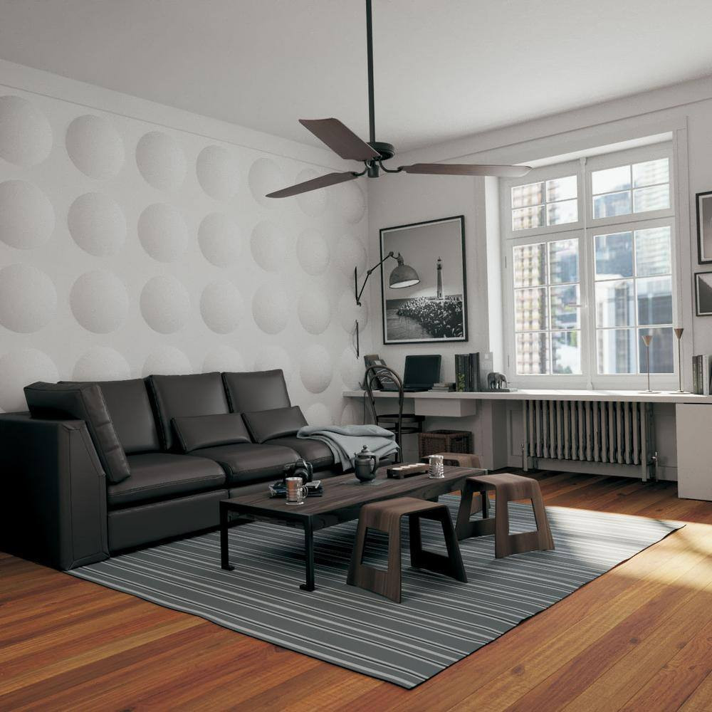 Sloane White 3 In. X 1-3/5 Ft. X 1-3/5 Ft. White PVC Decorative Wall Paneling 1-