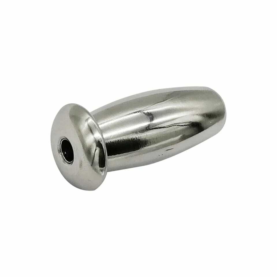 Male Stainless Steel Urethral Dilator Through-hole Urethral Sound Penis Plug NEW