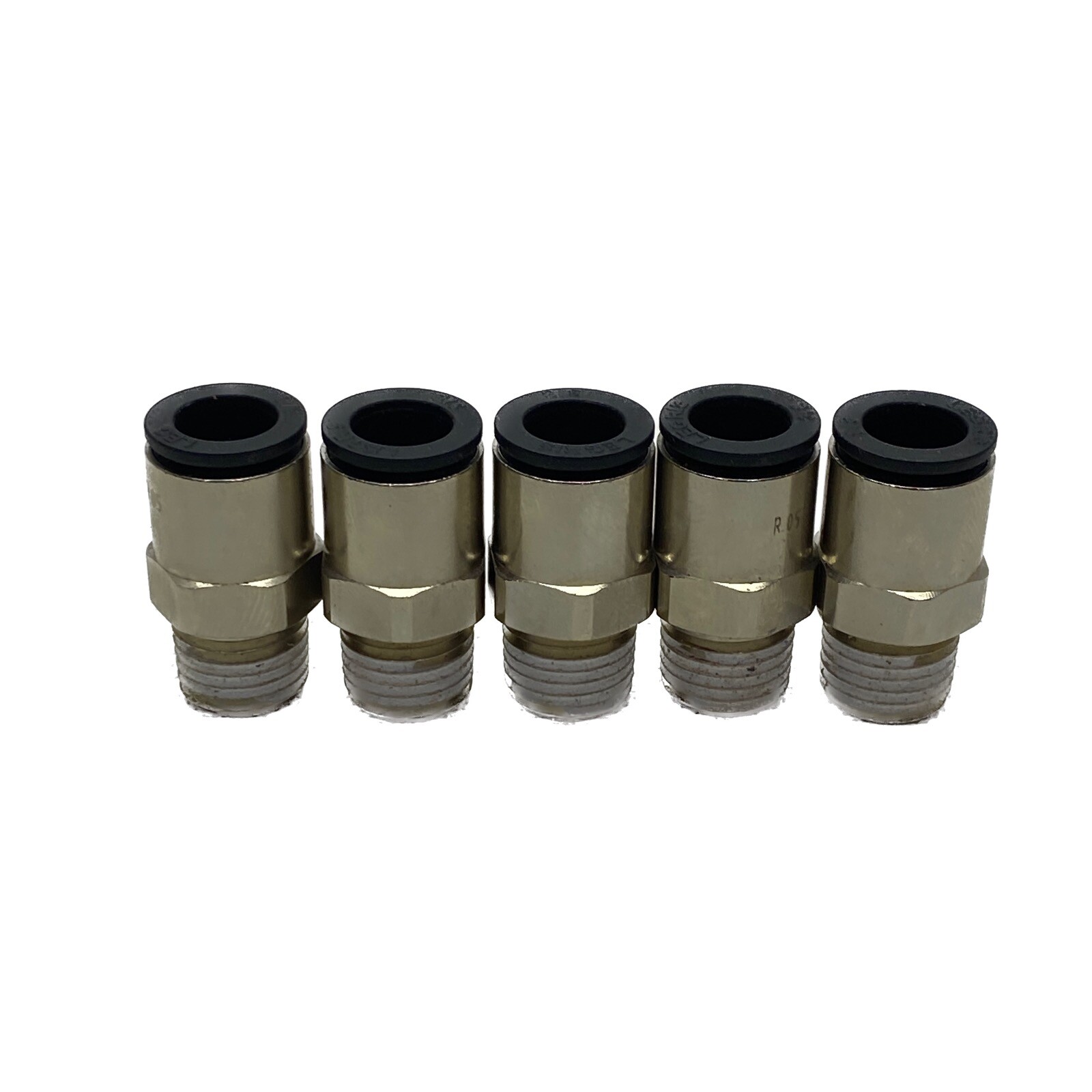 NOS LOT of 5 Legris 3/8” Tube 1/4” NPT Thread Push To Connect Fitting 3175 60 13