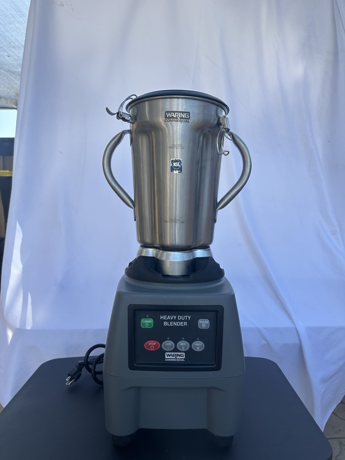 Waring CB15N Commercial Heavy Duty Stainless Steel Blender 3.75Hp