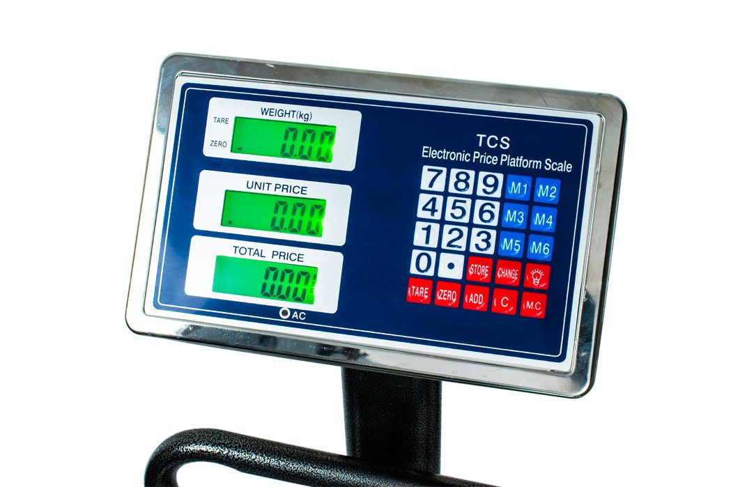 Platform Scales Potato Scales 150 kg Digital Parcel Scales Warehouse Market Scales LCD