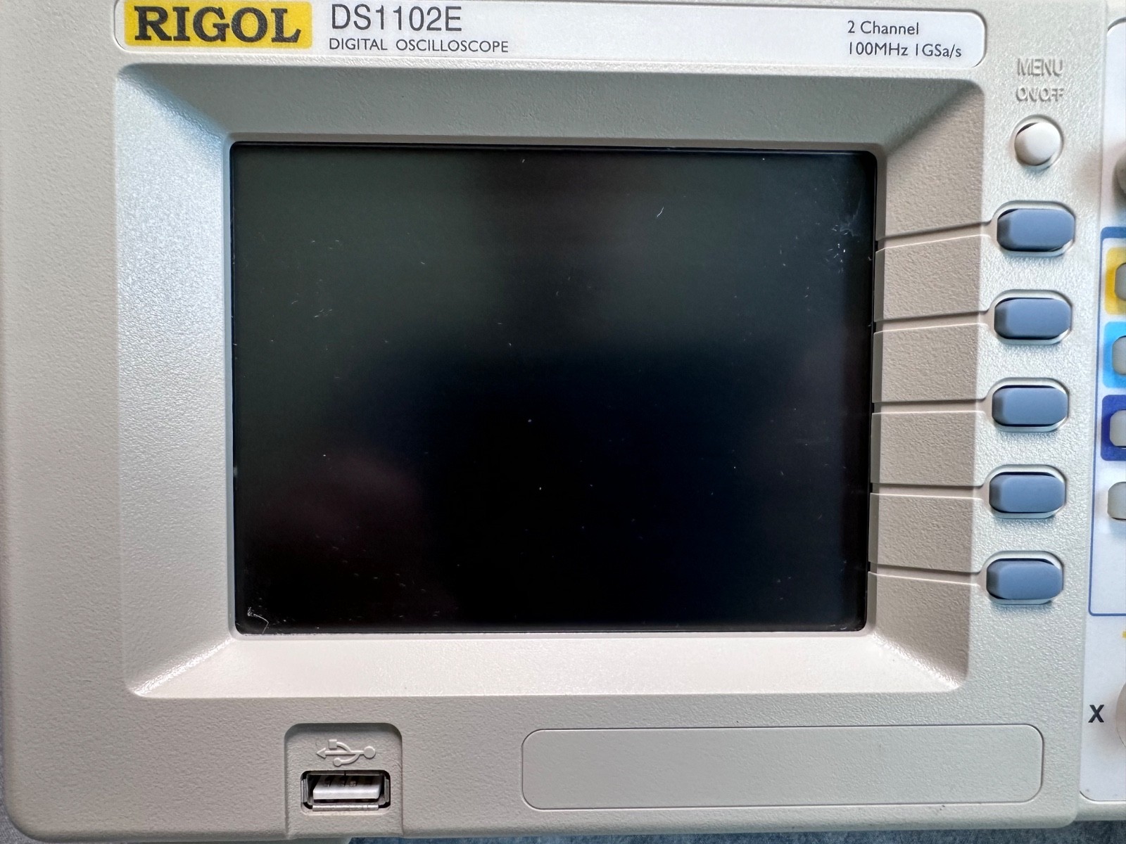 Rigol DS1102E 100MHz 1GSa/s 2 Channel Color Oscilloscope with Probes