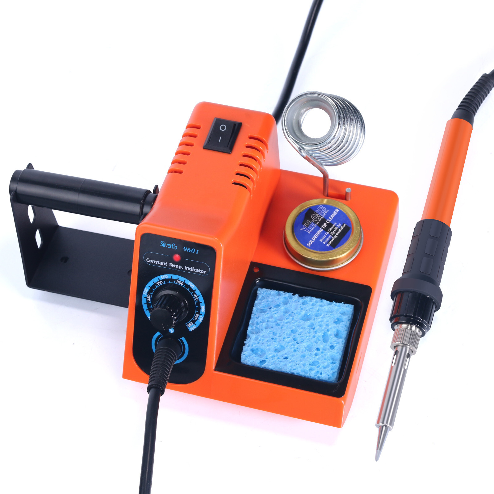 60W Soldering Station Kit Adjustable Temp Soldering Iron Desoldering Tool