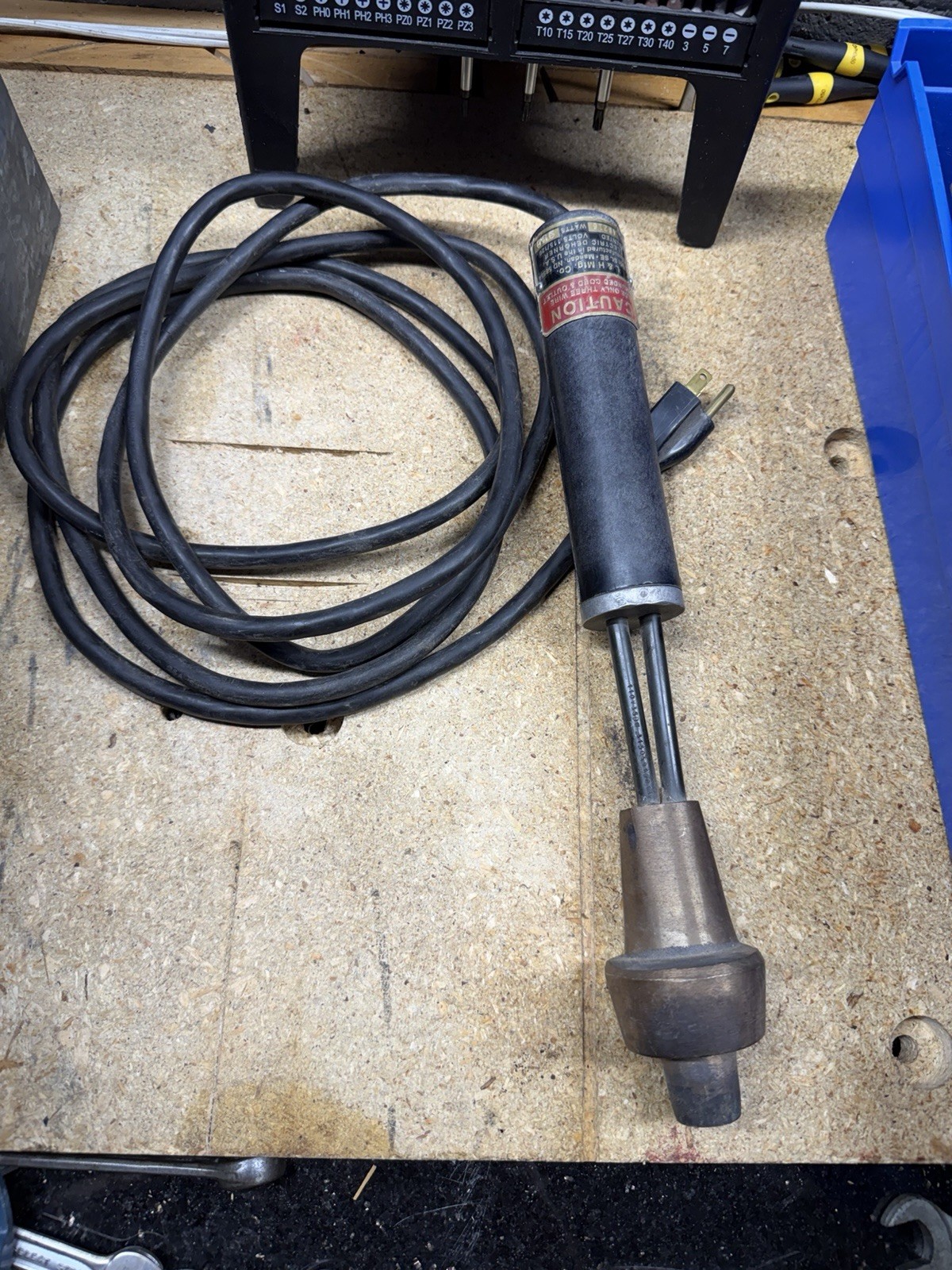 Vintage L&H Model 55A Electric Cattle Dehorner 115V 250W Mandan ND Working