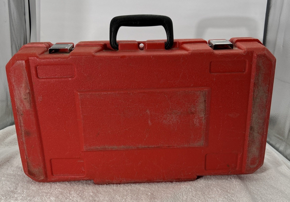 Milwaukee 1107-1 1/2″ Right Angle Drill Hole Hawg w/ Case Chuck Key Handle Extra