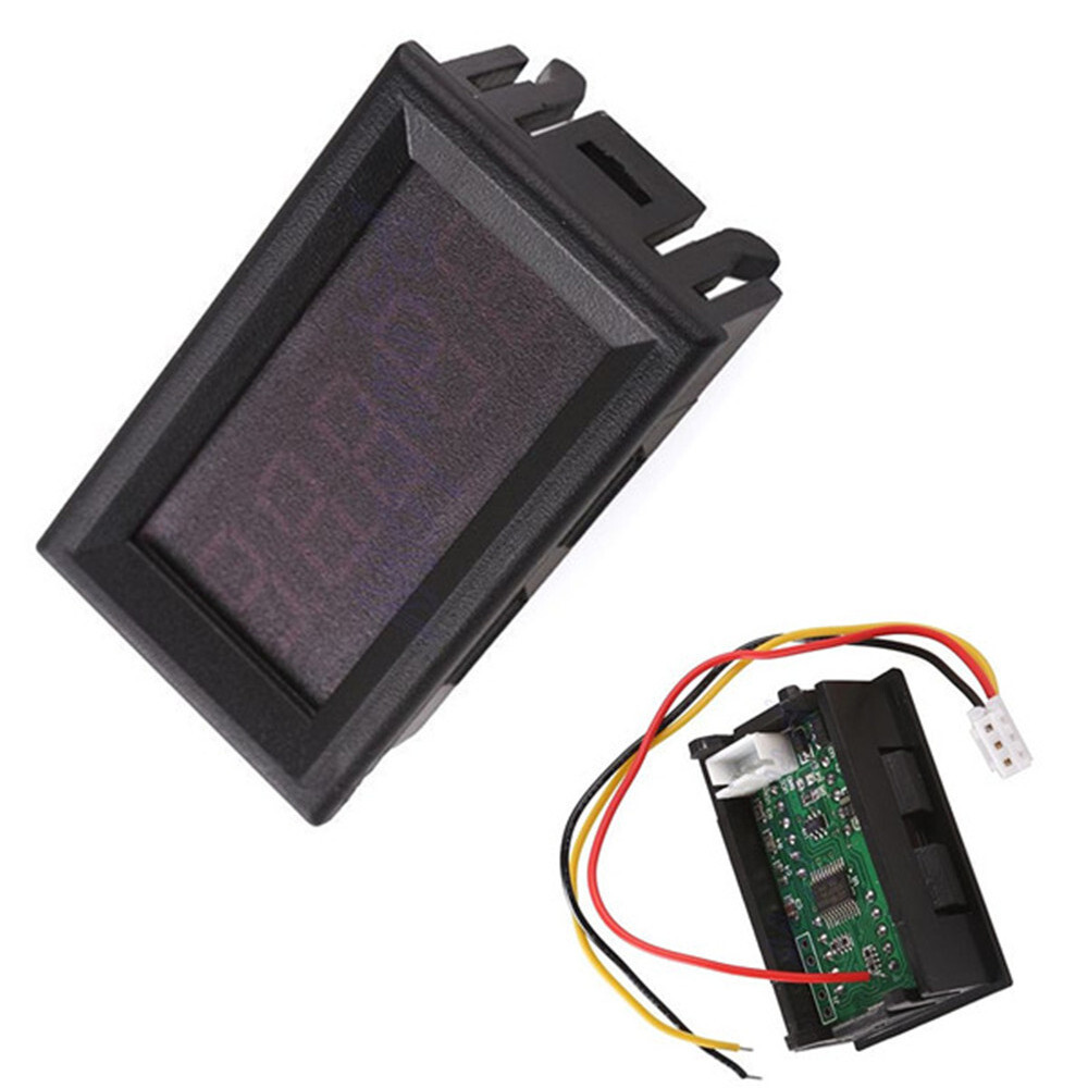 DC 0-4.3000-33.000V 5 Digit LED Digital Voltage Panel Meter Voltmeter 4 Color