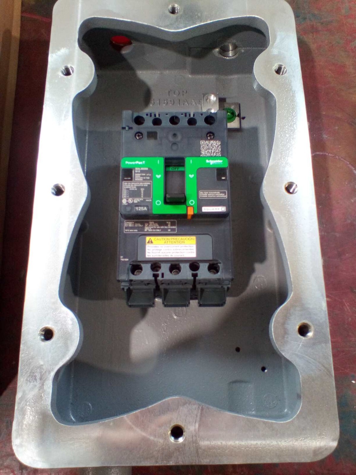 Square D H60XBD Nema 7+9 Enclosed Switch