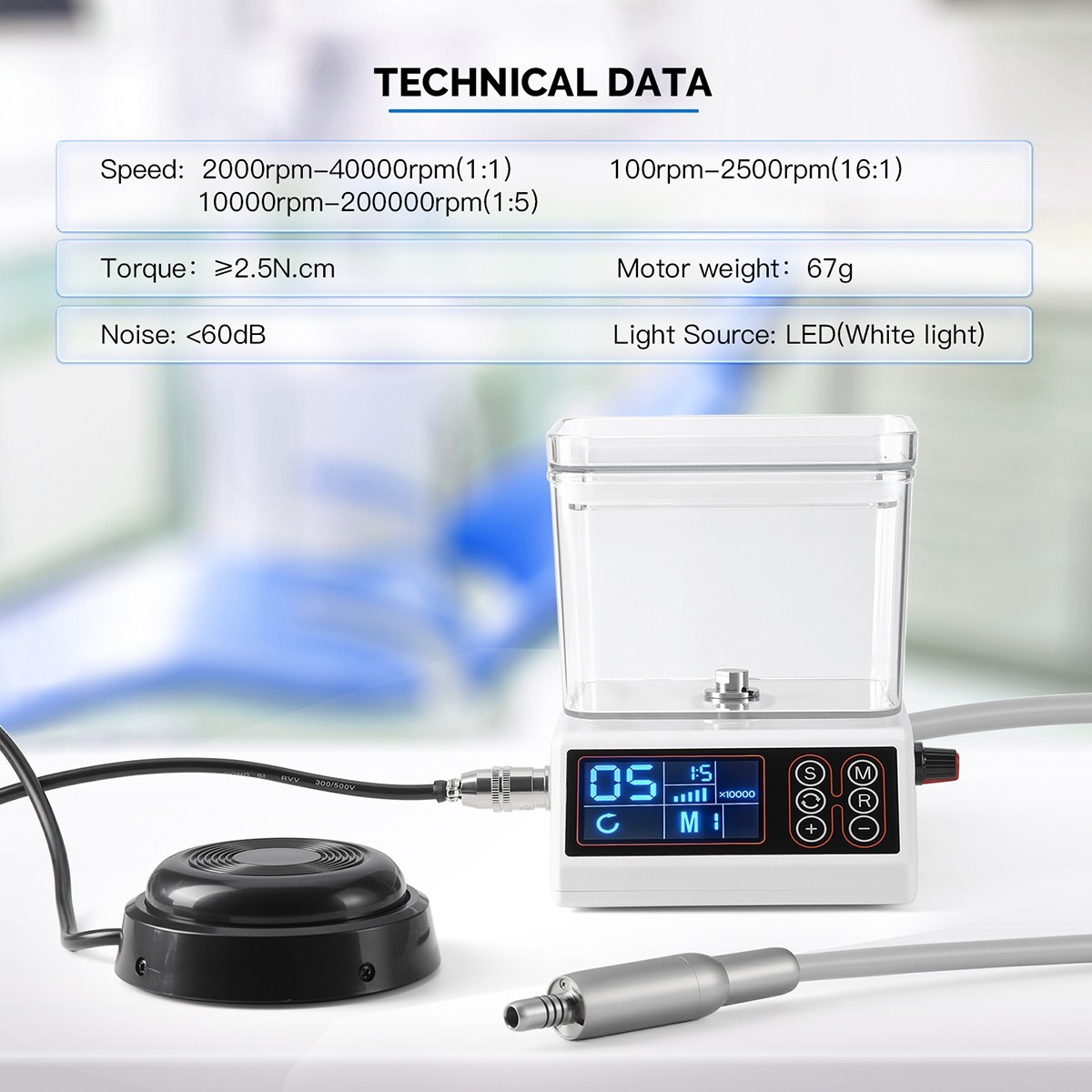 Woodpecker DTE D1 Dental Ultrasonic Scaler Water Supply System and Connector Kit