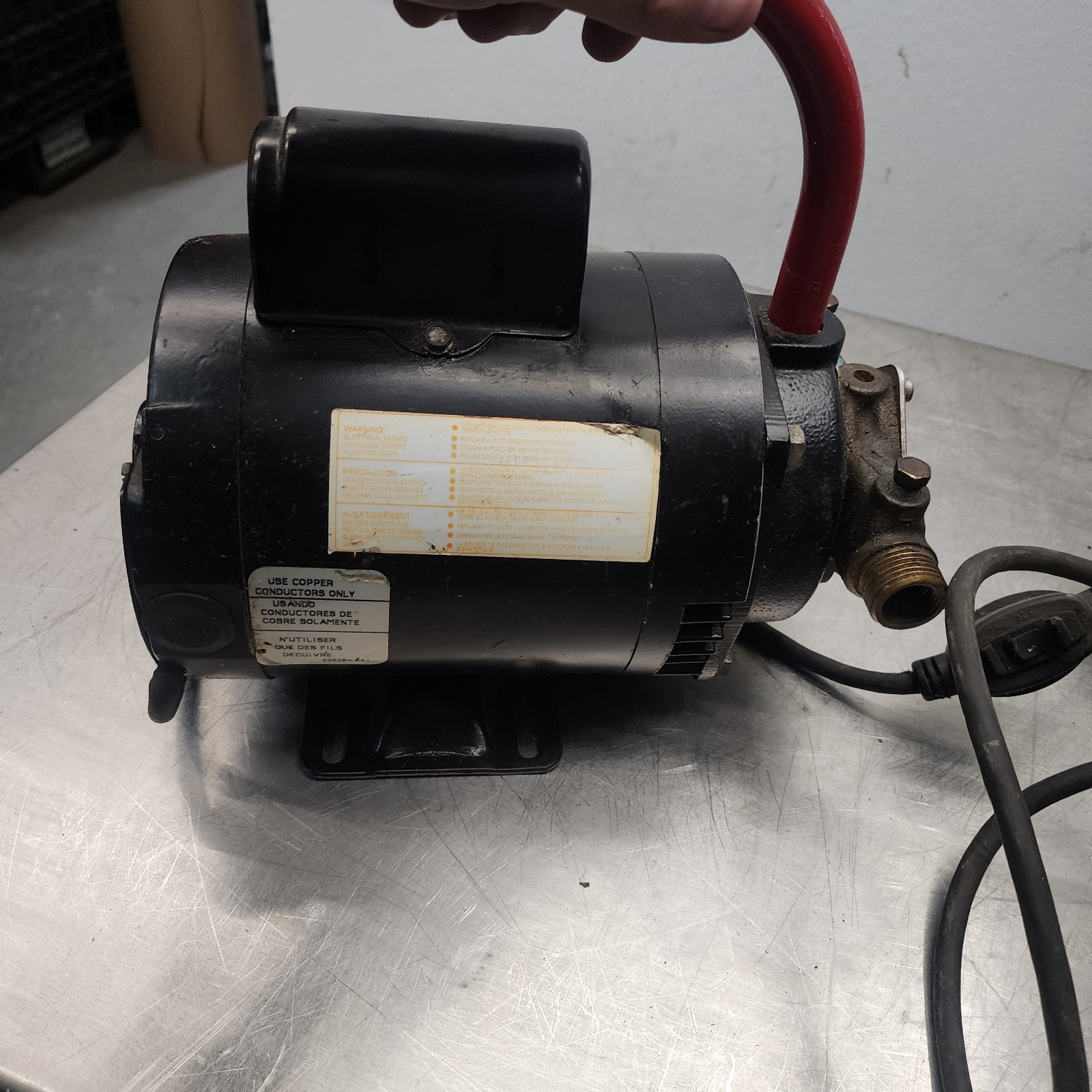 Teel 1V393 Recirculating Pump 1/3HP 115/230V Motor 7.1GPM 3ABZ4 [Z3F]